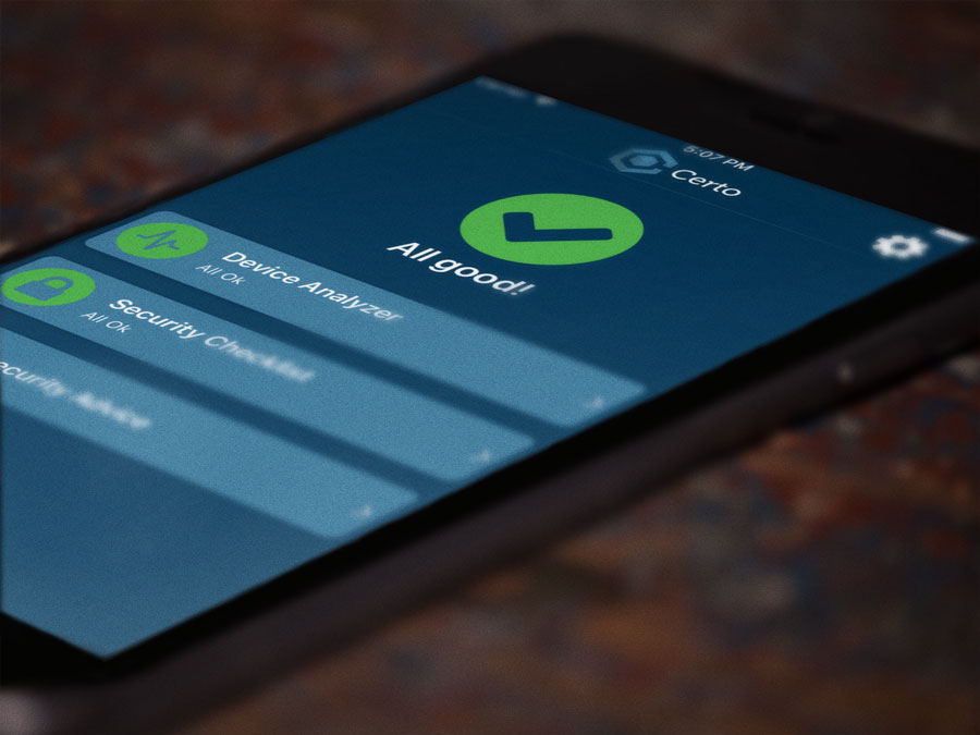 New iPhone Security App from Certo | Certo